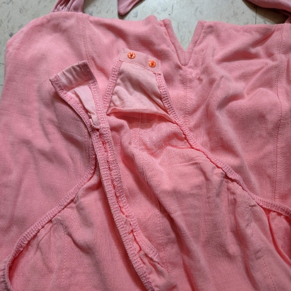 Free People | Pink Halter Bodysuit - Picture 11 of 14